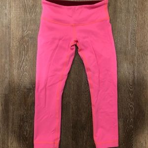lululemon reversible crop leggings